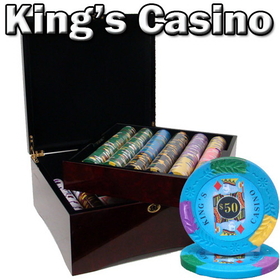 Brybelly 750 Ct - Pre-Packaged - Kings Casino 14 G - Mahogany Case