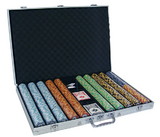 Brybelly Pre-Pack - 1000 Ct Monte Carlo Chip Set Aluminum Case
