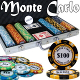 Brybelly Pre-Pack - 300 Ct Monte Carlo Chip Set Aluminum Case