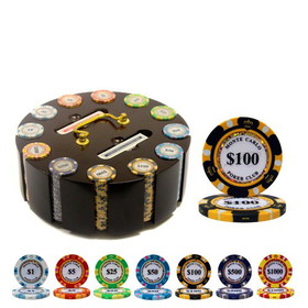 Brybelly 300 Ct - Pre-Packaged - Monte Carlo 14 G - Wooden Carousel