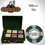 Brybelly 500Ct Claysmith Gaming "Milano" Chip Set in Hi Gloss Case
