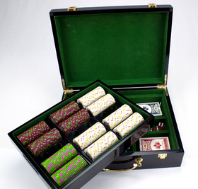 Brybelly 500Ct Claysmith Gaming 'The Mint' Chip Set in Hi Gloss