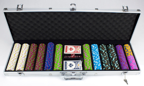 Brybelly 600Ct Claysmith Gaming 'The Mint' Chip Set in Aluminum