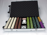 Brybelly 1000Ct Claysmith Gaming 'Rock & Roll' Chip Set in Rolling