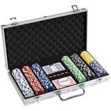 Brybelly 300 Ct - Pre-Packaged - Striped Dice 11.5 G - Aluminum