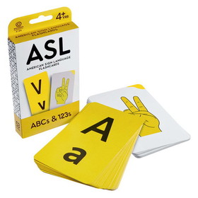 Brybelly ASL American Sign Language Flashcards: ABCs &amp; 123s