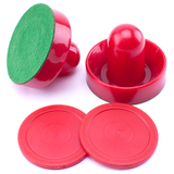 Brybelly Set of Two Air Hockey Pucks and Two Paddles