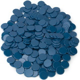 Brybelly Solid Blue Bingo Chips, 300-pack