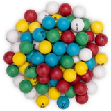 Brybelly Multi-color 3/5-inch Bingo Balls
