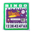 Brybelly 100 Pack of Green Bingo Cards with Jumbo Numbers
