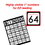 Brybelly  EZ Readers Jumbo Bingo Cards, Pack of 50