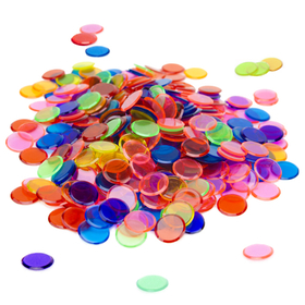 Brybelly 250 Pack Mixed Bingo Chips