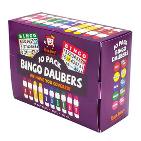 Brybelly Assorted Bingo Daubers, 10-pack