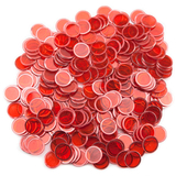 Brybelly 300 Pack Red Magnetic Bingo Chips