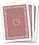 Brybelly Single Red Deck Pinochle Playing Cards