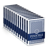 Brybelly 12 Blue Decks of Pinochle Playing Cards