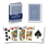 Brybelly Single Blue Deck Pinochle Playing Cards