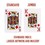 Brybelly GCAR-206 12-pack Pinochle Playing Card Decks, Jumbo Index, Poker Size