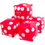 Brybelly Inflatable Casino Dice, 5-pack
