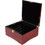 Brybelly 750 Ct Glossy Wooden Mahogany Case