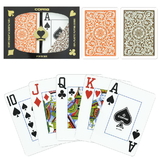 Brybelly Copag 1546 Poker Orange/Brown Jumbo