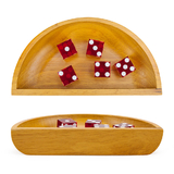 Brybelly Wooden Craps Dice Boat