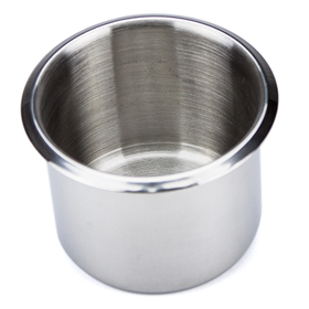 Brybelly Small, Standard Stainless Steel Drop In Cup Holder