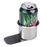 Brybelly Small Stainless Steel Slide Under Cup Holder