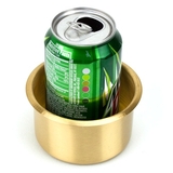 Brybelly Jumbo Brass Drop-In Cup Holder