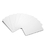 Brybelly Set of 10 White Plastic Poker Size Cut Cards