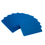 Brybelly Set of 10 Blue Plastic Poker Size Cut Cards
