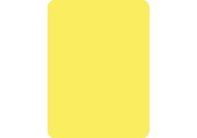 Brybelly Cut Card - Poker - Yellow