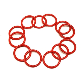 Brybelly 12 Pack Small Ring Toss Rings with 2.125" in Diameter