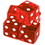 Brybelly 5 Red Dice - 16 mm