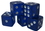 Brybelly 100 Blue Dice - 16 mm