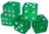 Brybelly 25 Green Dice - 19 mm