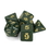 Brybelly Set of 7 Polyhedral Dice, Blighted Grove