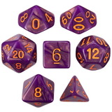 Brybelly Witching Hour Complete Set of 7 Premium Polyhedral Dice in Display Box