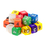 Brybelly 25 Pack of Random D6 Polyhedral Dice in Multiple Colors