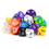 Brybelly 25 Pack of Random D10 Polyhedral Dice in Multiple Colors