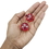 Brybelly Set of 24 and 30 Sided Translucent Red Polyhedral Dice
