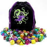 Brybelly Bag of Devouring: 140 Polyhedral Dice in 20 Complete Sets