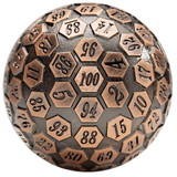 Brybelly GDIC-3201 Orb of Predestined Fate d100, Ancient Copper