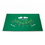 Brybelly Green Baccarat Casino Table Felt Layout