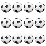 Brybelly 12 Black and White Soccer Style Foosballs