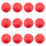 Brybelly Pack of 12 Red Textured Foosballs