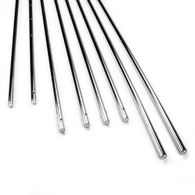 Brybelly Set of 8 Solid 5/8" Steel Rods for Standard Foosball Tables