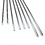 Brybelly Set of 8 Solid 5/8" Steel Rods for Standard Foosball Tables
