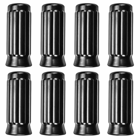 Brybelly Pack of 8 Rubber Ridged Handles for Standard Foosball Tables