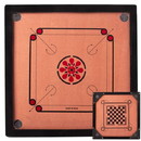 Brybelly GGAM-1711 Carrom Board Playset with Pieces